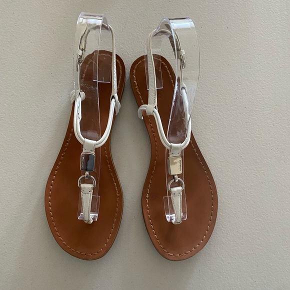 COACH CHARLEEN LEATHER SANDALS iuu.org.tr